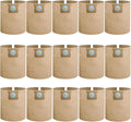 15 Pack DXVA19-4102 Vacuum Bags Compatible With DEWALT 12-16 Gallon Wet/Dry Vacuum, Disposable Dust Collection Filter Bag DXV12P DXV14P DXV16P DXV16PA DXV16S