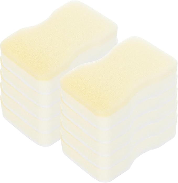 SUPVOX 15Pcs Lampshade Cleaning Sponges Set, Dry Fabric Cleaner for Lampshade Dust, Soot and Pet Hair Removal, Reusable Multipurpose Cleaning Pads for Curtains and Crafts