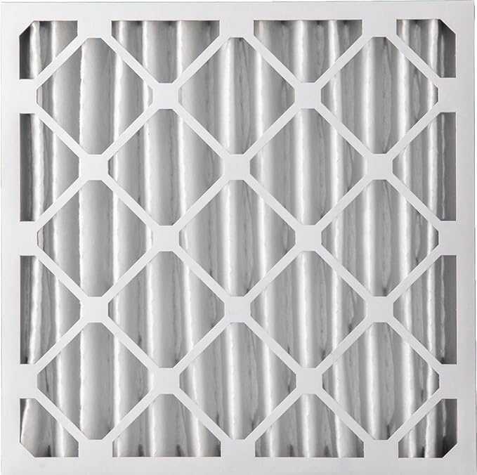 Nordic Pure 20x20x4 (Actual Size: 19 1/2 x 19 1/2 x 3 5/8) Pleated MERV 8 Air Filters 2 Pack