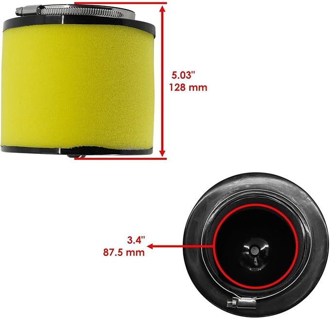 Replacement Air Filter Cleaner For Honda 500 SXS500 2015-2020