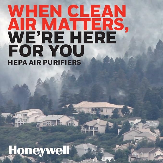 Honeywell HEPA Air Purifier Filter G, 1-Pack – for HPA030/HPA080 & HPA180 Series – Airborne Allergen Air Filter Targets Wildfire/Smoke, Pollen, Pet Dander, and Dust