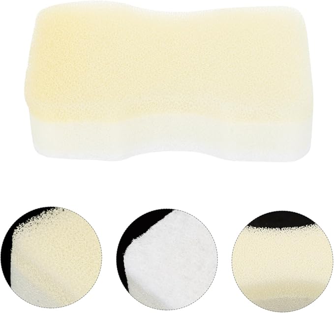 15pcs Reusable Dry Cleaning Sponge for Lamp Shade Cleaner Sponges for Soot and Pet Hair for Curtains and Artworks White Small Waist Design