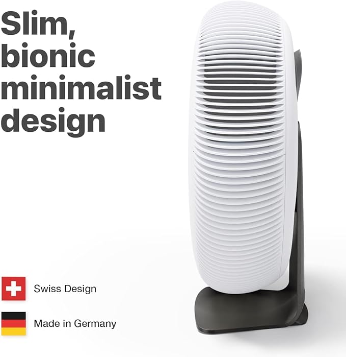 IQAir Atem X - 3Pack - Smart Air Purifier for Large Rooms up to 4950 sq. ft., WiFi App Control, HyperHEPA Filters Viruses, Bacteria, Allergies, Asthma, Mold, Pets, Dust, Odor; Made in Germany