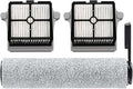 Wet and Dry Vacuum Cleaner Roller Brushes & Filters, Compatible for Tineco, Floor ONE S7 ProS6, Vacuum Cleaner Accessories Floor Scrubber Parts(B)