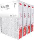 AIRx Filters 20x25x5 MERV 13 HVAC AC Furnace Air Filter Replacement for Honeywell FC100A1037 FC35A1027 CF200A1016, Health 4-Pack, Made in the USA