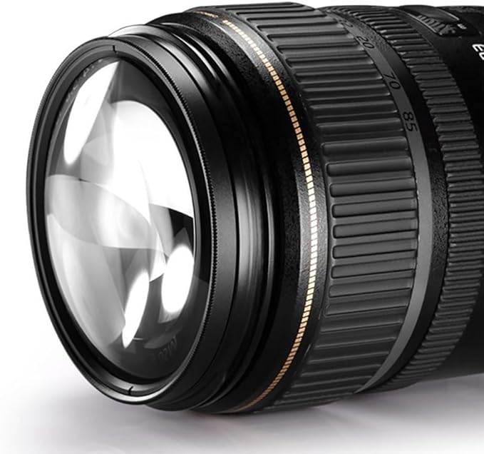 49mm Close-Up Filters (+1, +2, +4 and +10 Diopters) for Canon EOS R10, EOS R50, EOS R100 with 18-45mm, EOS M6, EOS M6 II, EOS M50, EOS M50 Mark II, EOS M100, EOS M200 Cameras with 15-45mm Lens