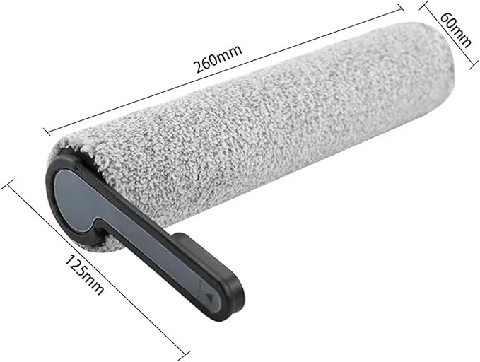 Wet and Dry Vacuum Cleaner Roller Brushes & Filters, Compatible for Tineco, Floor ONE S7 ProS6, Vacuum Cleaner Accessories Floor Scrubber Parts(B)
