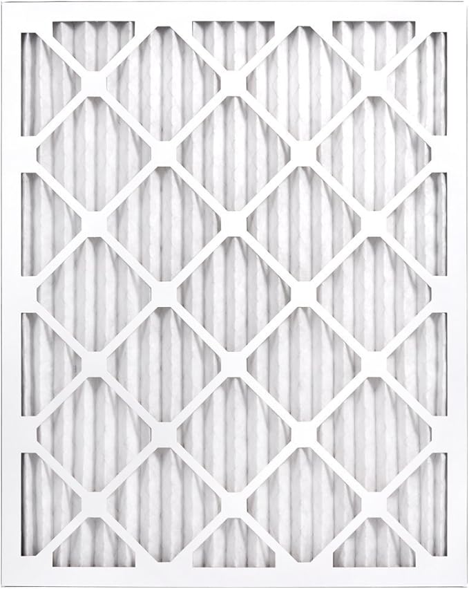 AIRx PREMIUM DUST Series MERV 8 Pleated Furnace Air Filter - Made in the USA - Box of 6-20x25x1
