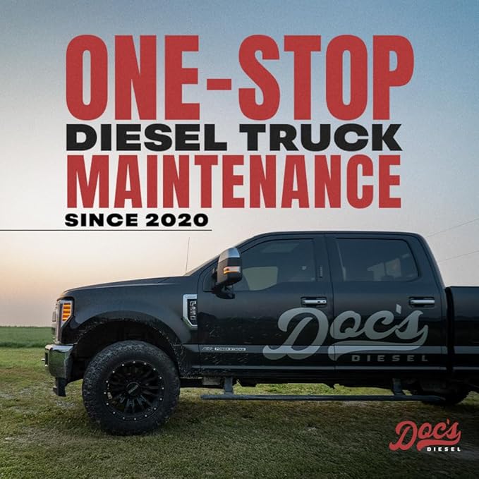 Doc's Diesel Oil Filter D6128 | Compatible with Ford 6.7L Powerstroke F250, F350, F450, F550 2011+, Ford 6.7L Powerstroke F650, F750 2017+ | Replaces FL2051