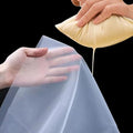 Nylon Mesh Fabric, 60 80 100 120 200 250 300 350 400 500 Mesh Filter, Reusable Strainer Cloth for Wine Juice Fresh Milk(1m x 1m) (120 mesh)