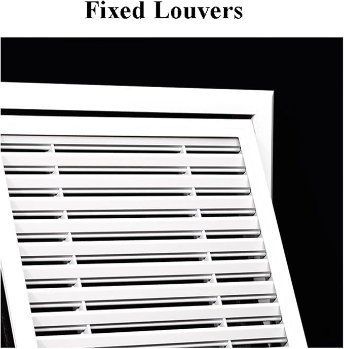 Return Air Filter Grille Vent Cover Removable, Louvered Access Panel, Removable Access Panel, HVAC Vent Cover Grill(16x38 in)