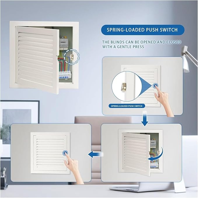Decorative Return Air Grille Cover, Wall/Ceiling Vent Cover with Adjustable Design, Durables & Easy-to-Install for Home & Office, Cold Air Return Vent Cover(30x38in (76x97cm))