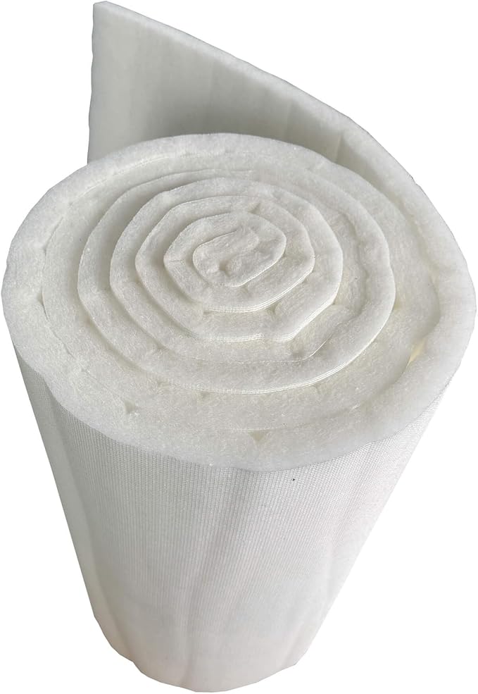 wioboy Paint Booth Ceiling Filter, Spray Booth Tacky Intake Filter for Down Draft Paint Booths (30" x 117" (10/case))