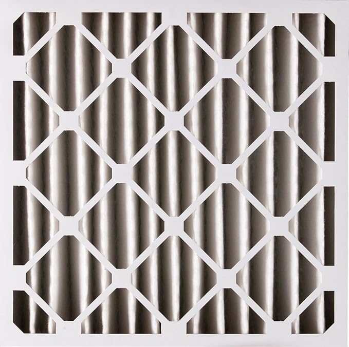 Nordic Pure 20x20x4 (Actual Size: 19 1/2 x 19 1/2 x 3 5/8) Pleated Air Filters MERV 14 Plus Carbon 6 Pack