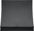 CT Copper Tailor Sloped Copper Vent Hood Wall Mount,54'' W,48''H,21''D,1260 CFM Exhaust Fan,Stainless Steel Vent,LED Light,Dishwasher-Safe Baffle Filters,VH8TR1