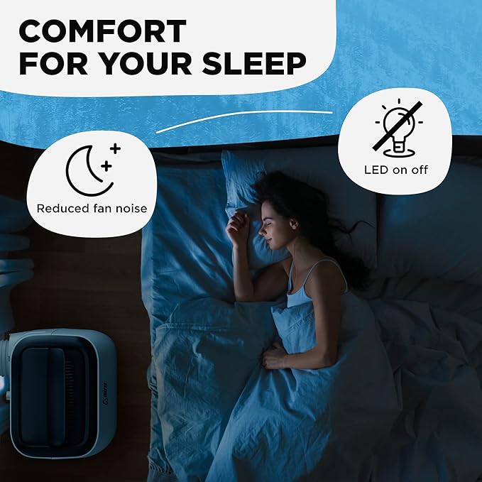 Portable Air Conditioners 8,000 BTU AIRO COMFORT, AC Unit Floor Standing with Remote Control & DYI Installation Kit