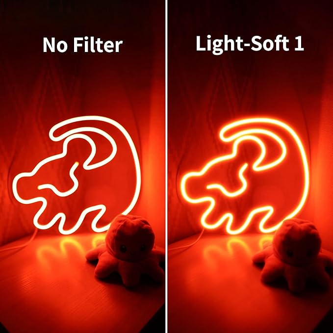 Walking Way 49MM Soft Focus Filter White Pro Mist Diffusion Filter Dreamy Fog Effect Circular Lens Filter Softening Diffuser for Digital DSLR Camera and Video(Light-Soft 1, 49MM)