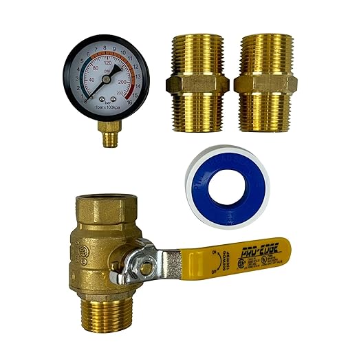 1/2" NPT Industrial (3-Stage) Moisture Removing Particulate Filter Water Separator and Oil, Moisture Vapor Removing Coalescing Filter and Air Pressure Regulator
