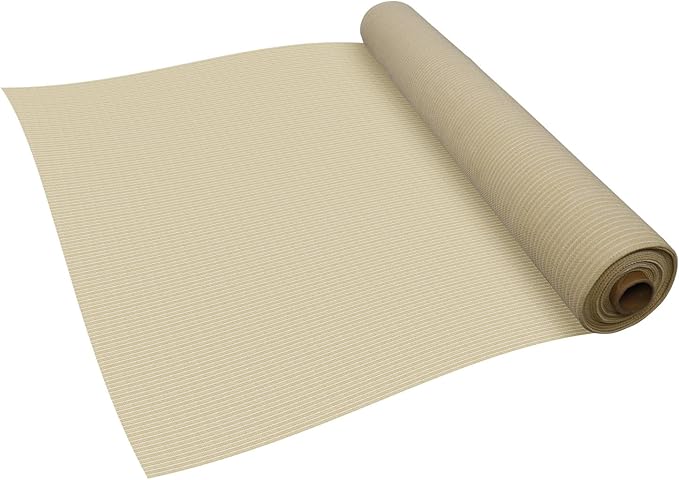 TANG Sun Shade Fabric Roll 8'x85' Shade Cloth for Garden Beige HDPE Mesh Shading Pergola Cover Replacement Canopy, 95% Blockage Sunshades for Outdoor Patio Backyard Plant