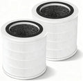 2 Pack H7126 Replacement Filters for Govee Air Purifier, 3-in-1 True HEPA Filter Compatible with GoveeLife H7126 Mini Air Purifier, Part #H7126-RF