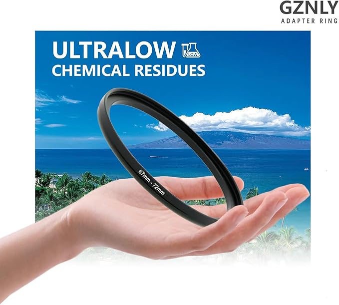 43mm to 40.5mm Step Up Ring Filter Adapter Black Metal Step up Adapter Rings Compatible with All Brand UV CPL ND Camera Lens Filter Step Down Ring (43mm-40.5mm)