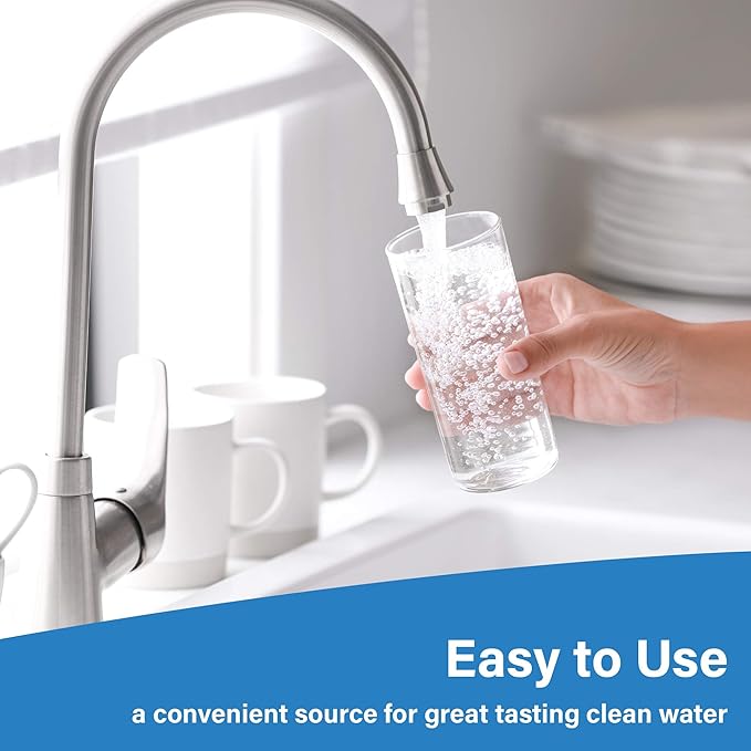 Applied Membranes Inc. 3-Stage Whole-House Water Filter System with 10-Inch Sediment and Carbon-Block Filters