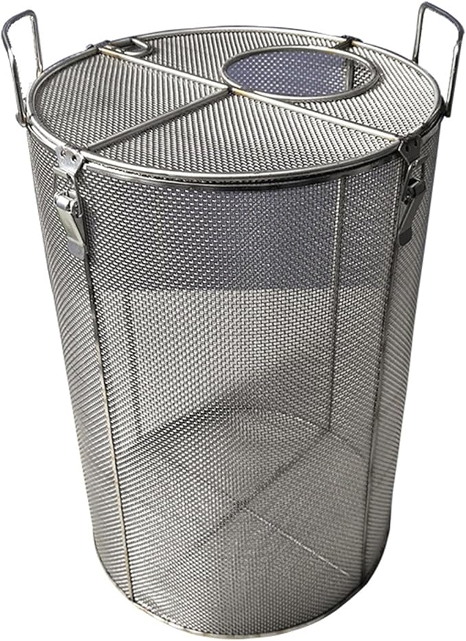 Stainless Steel Pump Filter Cover Water Pump Protective Cover Sump Pump Anti-Clogging Outdoor 1mm Mesh Pump Cover Barrier Durable And Strong For Septic Tanks Farm Irr(Size:35x50cm/13.7"x19.6",Color:A)