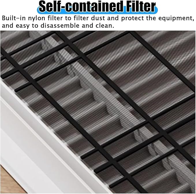 White Access Panel Air Grille Vent Cover, Square Vents Registers, Air Return Vent Cover, Flat Vent Cover, Return Air Grilles, Plumbing Access Panel(600x600 mm/23.6x23.6 in)