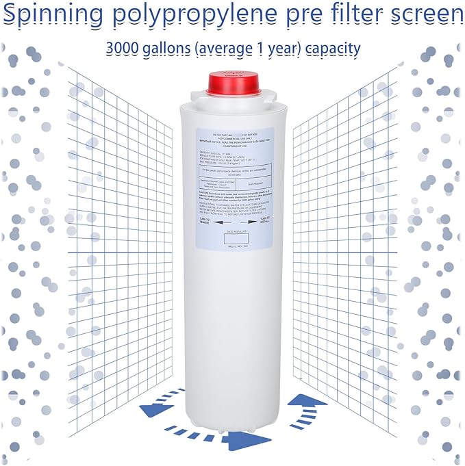 513,00-C (3 Packs-No Chip),Compatible with EzH2O Replacement Bottle Station High Capacity 3000 Gallon, EWF3000 for 513,00-C ERF750, 51299C, 55898C