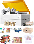 xTool M1 Ultra Laser Engraving Machine, Desktop 4-in-1 Craft Machine with 20W Laser Engraver, Inkjet Printing, Blade Cutting, Pen Drawing, Support Rotary Engraving on Tumblers - Premium Bundle