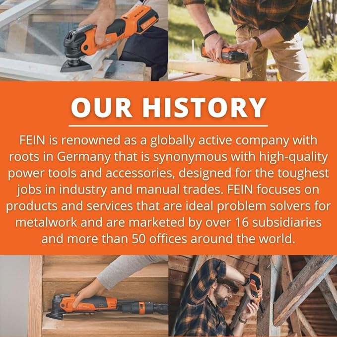 Fein 4-Step Adapter for Turbo Wet/Dry Dust Extractors - Versatile Hose Connector for Enhanced Tool Compatibility, Durable, Easy Installation - 31345079010