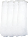 4 Pack - 4 Inch Ring Filter Socks 200 Micron - Aquarium Felt Filter Bags -4 Inch Ring by 16 Inches Long [Long Version] - Fits Eshopps and Aqueon - 4 Pack