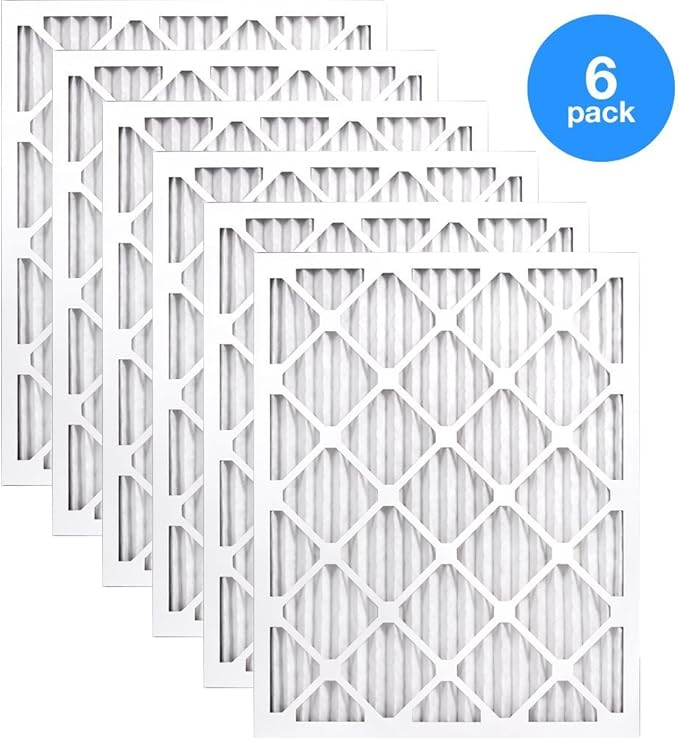 AIRX FILTERS WICKED CLEAN AIR. DUST 18x20x1 MERV 8 Pleated Air Filter - Made in the USA - Box of 6