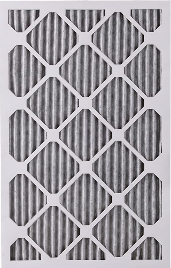 Nordic Pure 16x20x1 (Actual Size: 15 1/2 x 19 1/2 x 3/4) Furnace Air Filters MERV 12 Pleated Plus Carbon 2 Pack