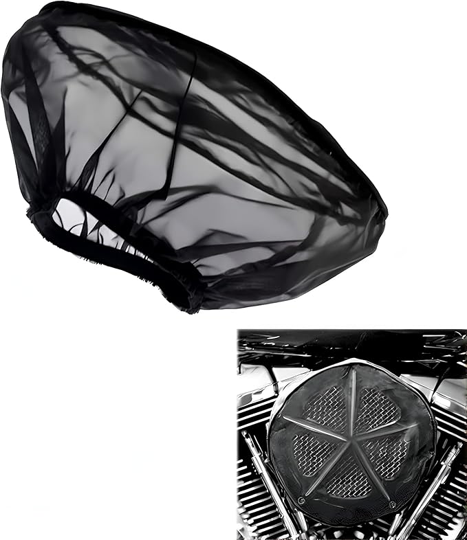 Waterproof Air Filter Rain Sock Dustproof Protective Cover for Harley Dyna Sportster Touring Softail Street Glide Fat Boy Road King Air Filter Cleaner Kits