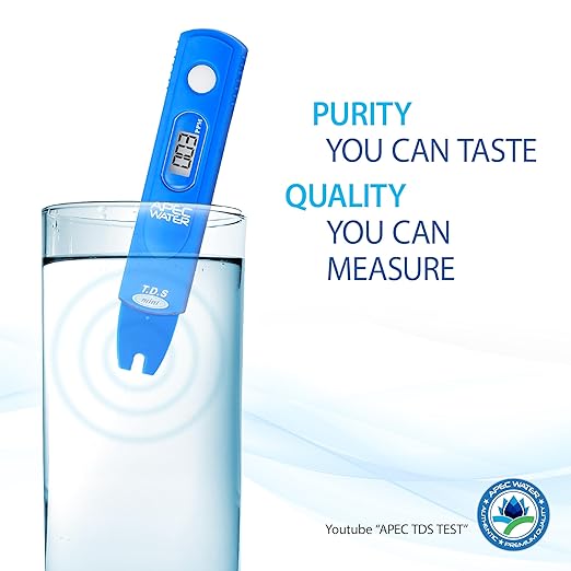 APEC WATER | Reverse Osmosis Water Filter, Alkaline 6-Stage RO System, pH+ Remineralization for Natural Spring Taste, Under Sink Filter WQA Certified to Remove 1K+ Impurities, 90 GPD - RO-PH90