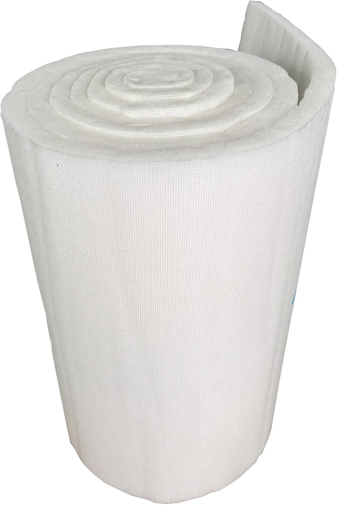 wioboy Paint Booth Ceiling Filter, Spray Booth Tacky Intake Filter for Down Draft Paint Booths (30" x 117" (10/case))
