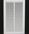 HVAC Premium 14 x 24 Duct Opening Steel Return Air Filter Grille, for 1-inch Filter, Removable Door, Flat Stamped HVAC Vent Cover Grille, Outer Dimensions 16.5 x 26.5