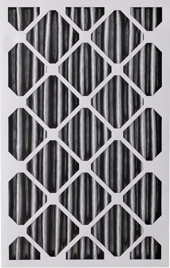Nordic Pure 16x20x4 (Actual Size: 15 1/2 x 19 1/2 x 3 5/8) Furnace Air Filters MERV 10 Pleated + Carbon 2 Pack