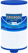 Cryspool® 2402 Filter Compatible with Watkins 303279, FC-2402, Free Flow and Lifesmart Hot Tub Filter, 1 1/2" Finer Thread Spa Filter Cartridge, 1 Pack