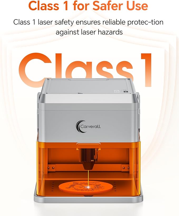 A1 Pro 10W Mini Laser Engraver with Camera, Portable Laser Engraver and Cutter Desktop Lazer Engraving Machine for Wood Leather Painted Metal Glass, Home DIY, Small Business, Class 1