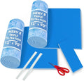 Air Vent Filters - Cut to Size Floor Vent Filters for home. MERV 8 Electrostatic Cut to Fit Roll Adhesive Hook Tape (100+ Filter) (MERV 8-12" x 90" 2 Pack)