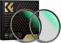 K&F CONCEPT 55mm Black Diffusion 1/4 & 1/8 Lens Filter Kit (2 Pcs), Mist Cinematic Effect Filter for Vlog/Video/Portrait Image with 28 Multi-Layer Coated