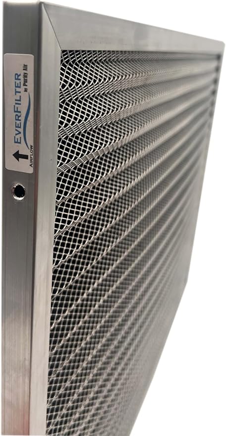 14x18x1 Electro-static Air Filter (1-Ct) AC Furnace Filter, Reusable & Washable 4-Stage Electrostatic Filter for Residential and Commerical HVAC (Actual Size: 13.75 x 17.75 x 0.75 Inches)