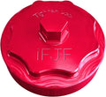 iFJF 68065612AA Fuel Filter Housing Cover Cap Replacement for 2011-2024 Ram 6.7L 2500 3500 4500 5500 2010 DODGE RAM 2500 3500 PICKUP DODGE RAM 4000-5000 Cummins Diesel Engine Billet Aluminum (Red)