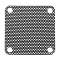 MECCANIXITY 10PCS PC Dust Filter, 40mmx40mm PVC Computer Case Cooler Dustproof Mesh Cover Fan Grills for Computer Chassis Speaker, Black
