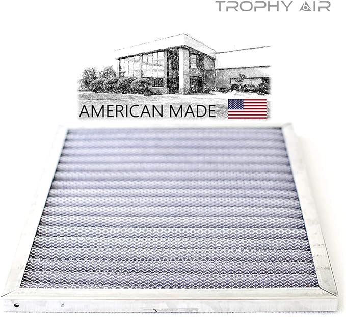 | Merv 8 | Washable & Reusable AC/Furnace Filter | Lifetime HVAC & Furnace Air Filter | Washable | Superior particle-holding Ability | Premium Quality Aluminum | 14x14x1