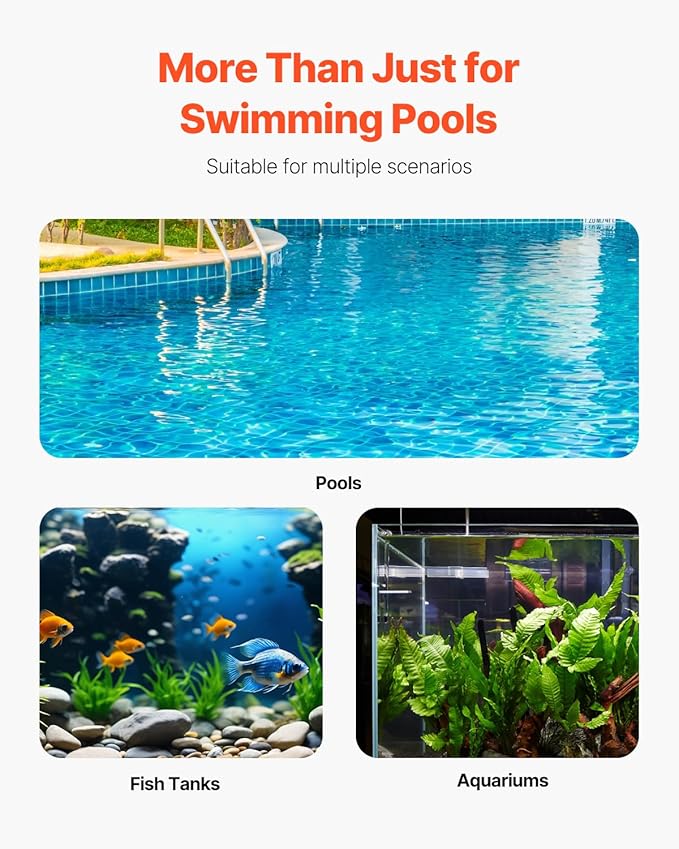 VEVOR Pool Filter Balls for Sand Filter, 3.5 lbs, Filter Balls Replace Pool Filter Sand, Reusable Polyester Fiber Filter Media Balls with Wash Bag, for Swimming Pool Above Ground Pool Aquarium Tank