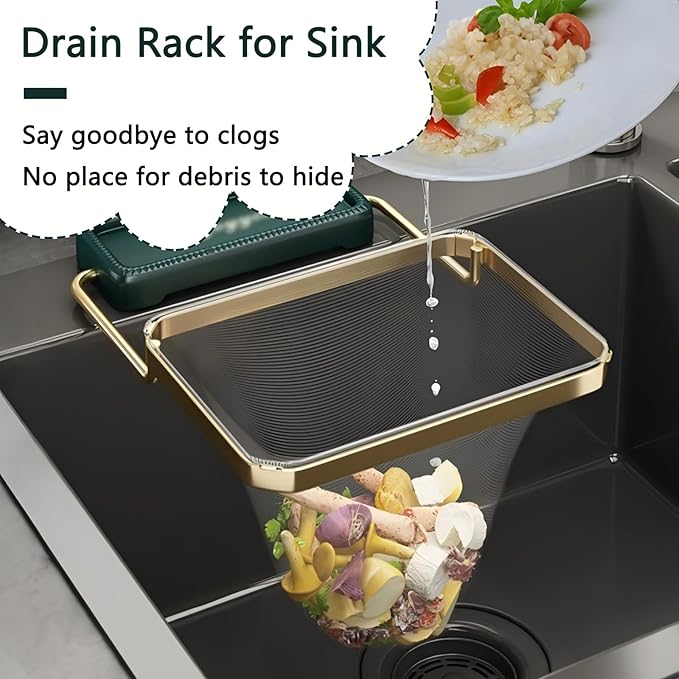 50Pcs Kitchen Residue Mesh Bag Sink Strainer Collapsible Food Catcher Square Bracket Corner Hanging Drain Basket Filter Screen Holder for Waste White 1pcs