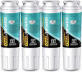 ICEPURE PRO UKF8001 NSF401&473&53&42 Certified Replacement Everydrop EDR4RXD1, Filter 4, Maytag UKF8001AXX UKF8001P, Whirlpool 4396395 WF-UKF8001 FMM-2 MPF15090 SGF-M9 Refrigerator Water Filter 4PACK